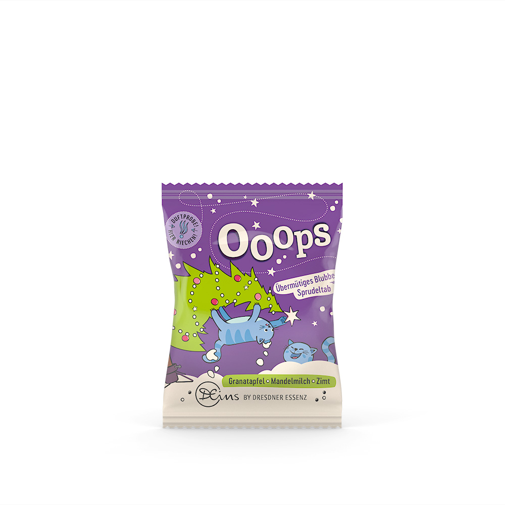 Produktbild Sprudeltab Ooops (Vorderseite)