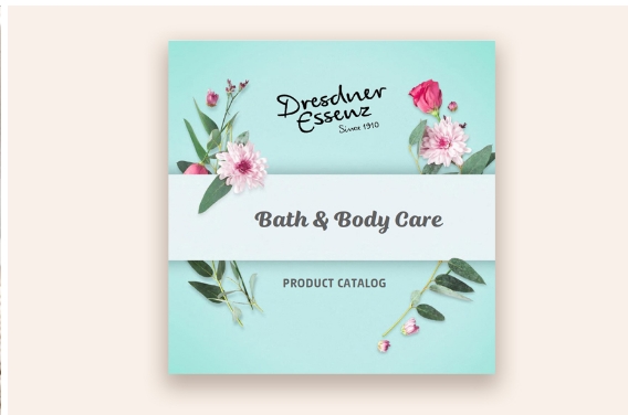 Abbidlung des Produktkatalogs von Dresdner Essenz