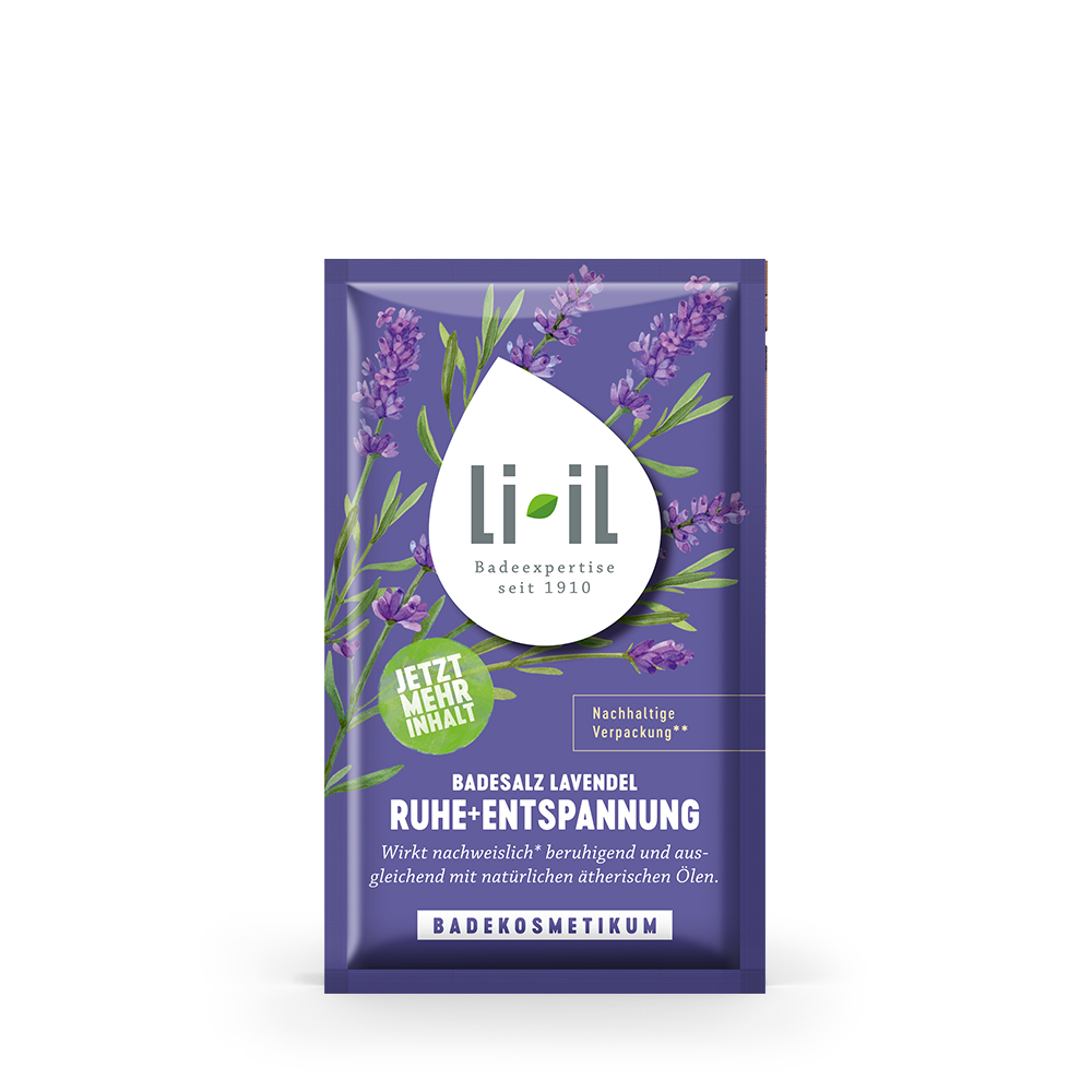 Produktbild Li-iL Badesalz Lavendel Ruhe & Entspannung (Vorderseite)