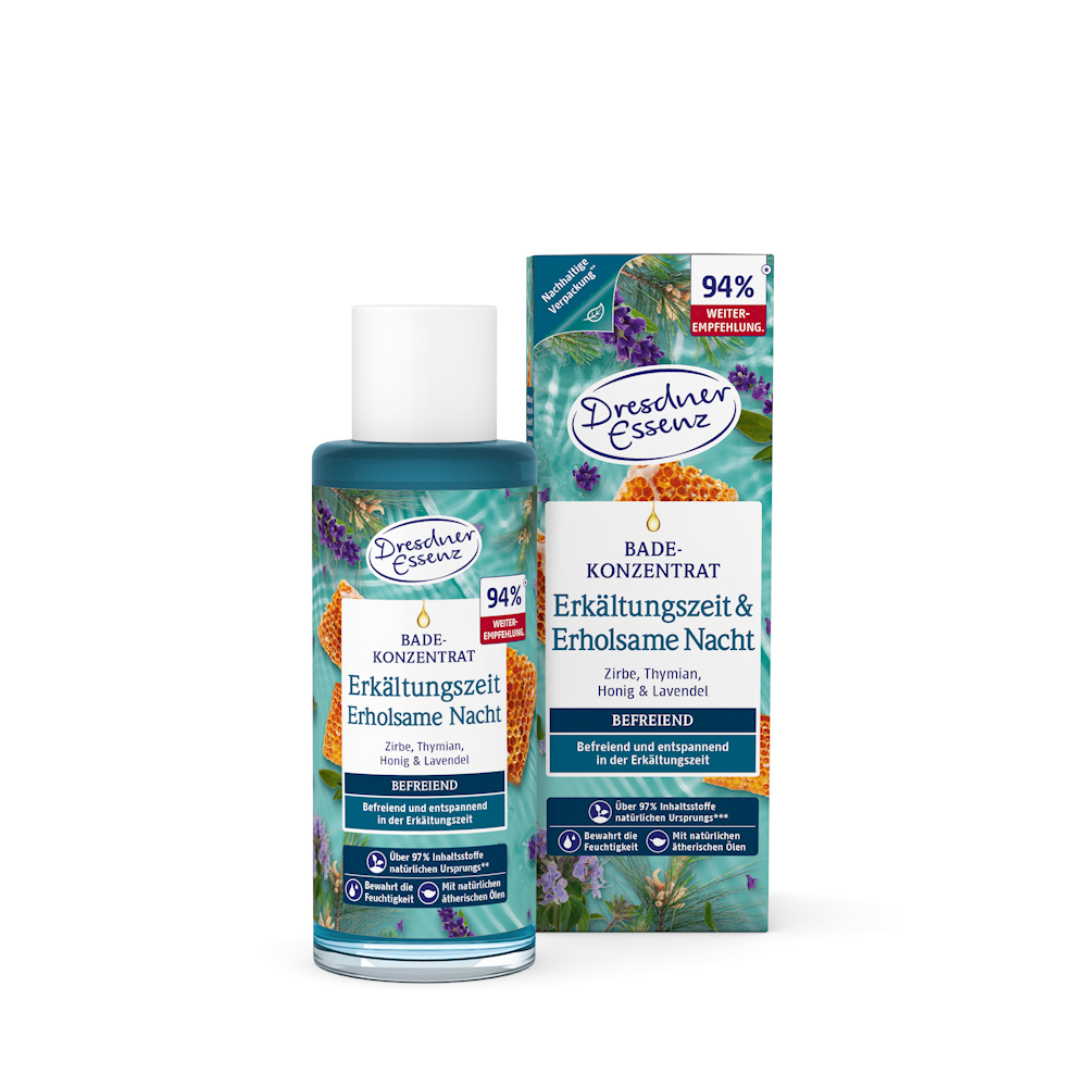 Produktbild Badekonzentrat Erkältungszeit & Erholsame Nacht
