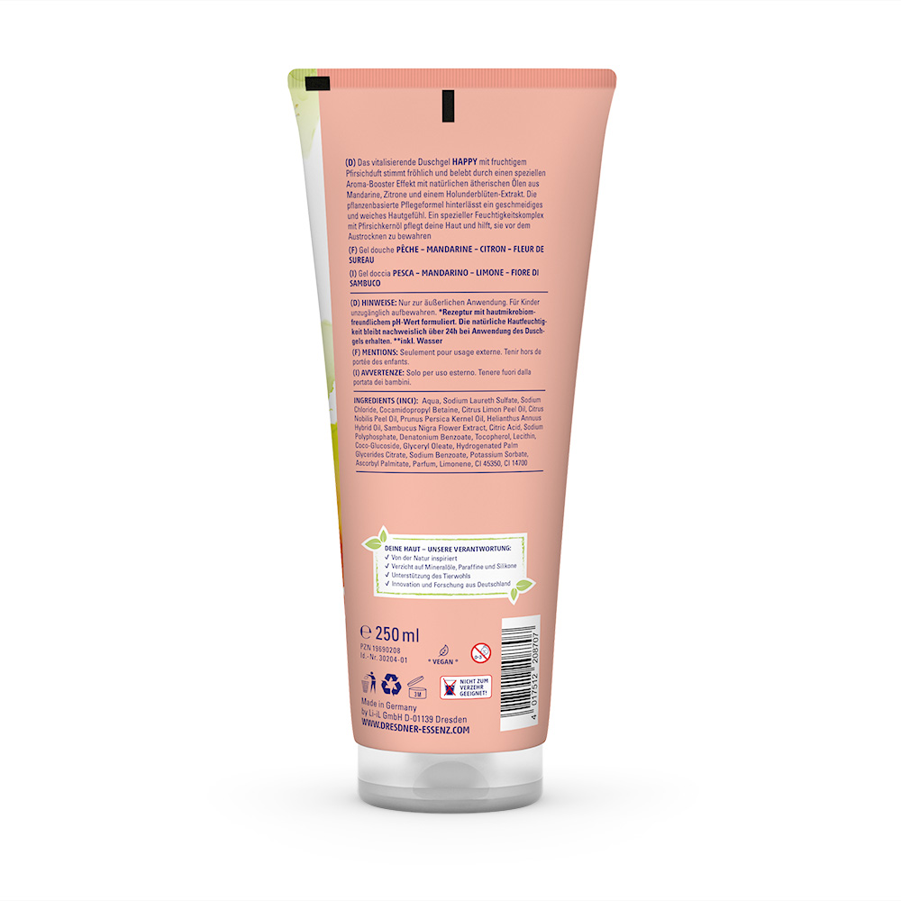 Happy Aroma Booster Shower Gel 250ml
