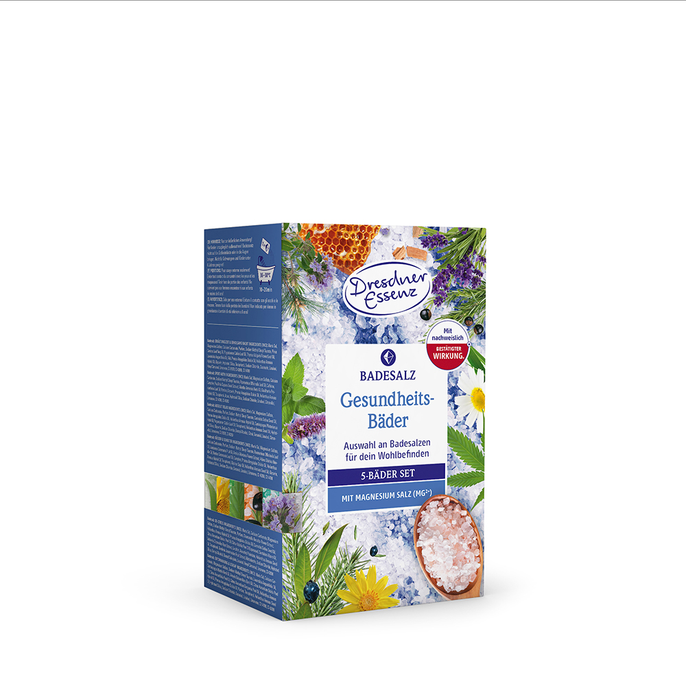 Produktbild Geschenkset Gesundheitsbaeder 5x60g (Vorderseite)