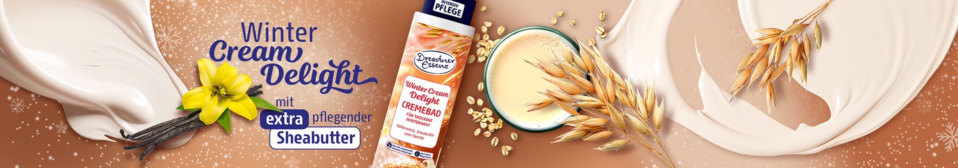 Winter Cream Delight Cremebad