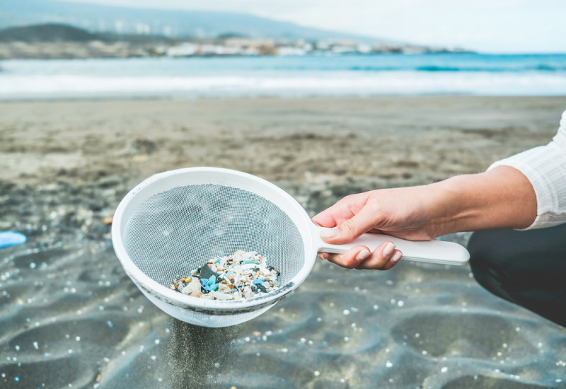 Meeresverschmutzung durch Mikroplastik